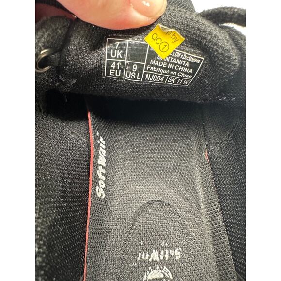 Dr. Martens Women's Santanita Canvas Shoe Size 9 US Lace up Black Lop Top - Picture 6 of 6